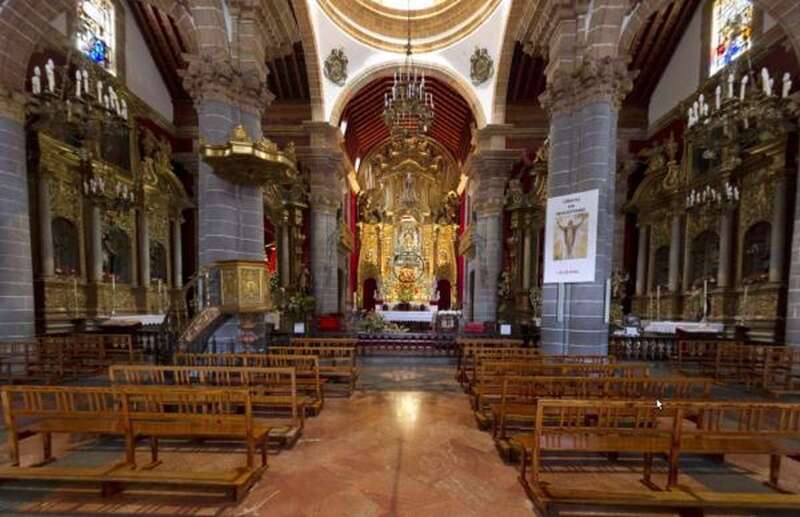 Interior de la Basílica de Teror/TA.